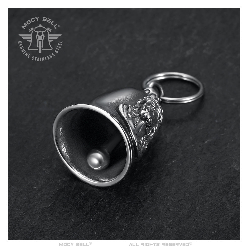 Moto Guardian Bell Jesucristo Acero Inoxidable - Protección Espiritual