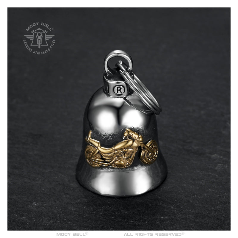 Guardian Mocy Bell Motorcycle Bell Stainless Steel Gold Plated