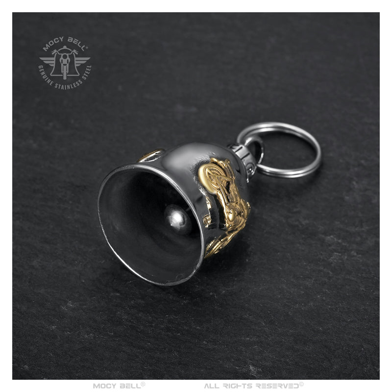 Guardian Mocy Bell Motorcycle Bell Stainless Steel Gold Plated