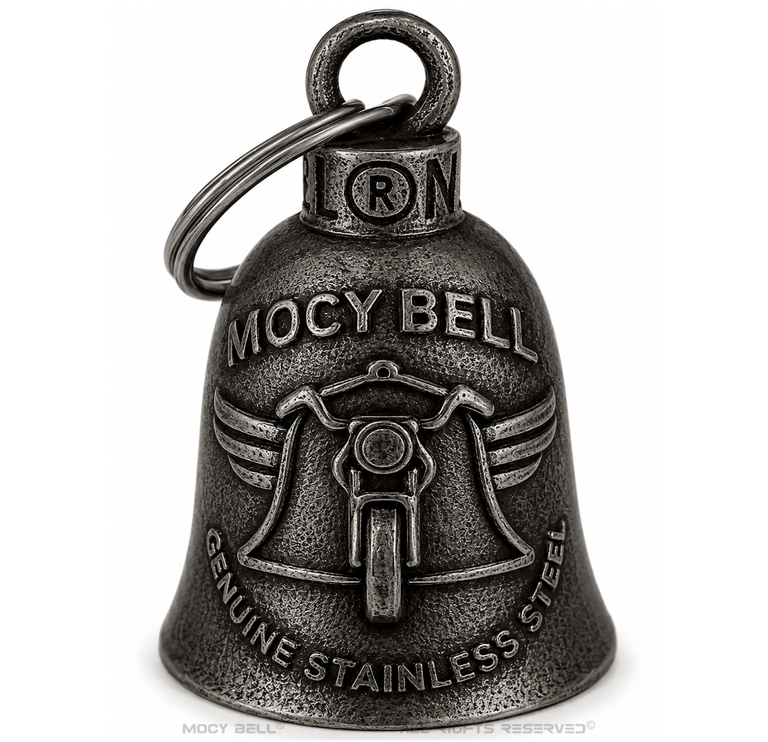 Clochette Moto Vintage MocyBell - Gremlin Bell Acier Vieilli