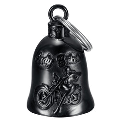 <tc>LADY BIKER black Motorcycle bell</tc>