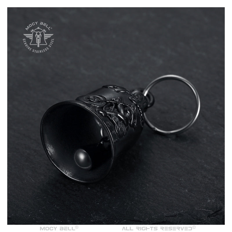 <tc>LADY BIKER black Motorcycle bell</tc>