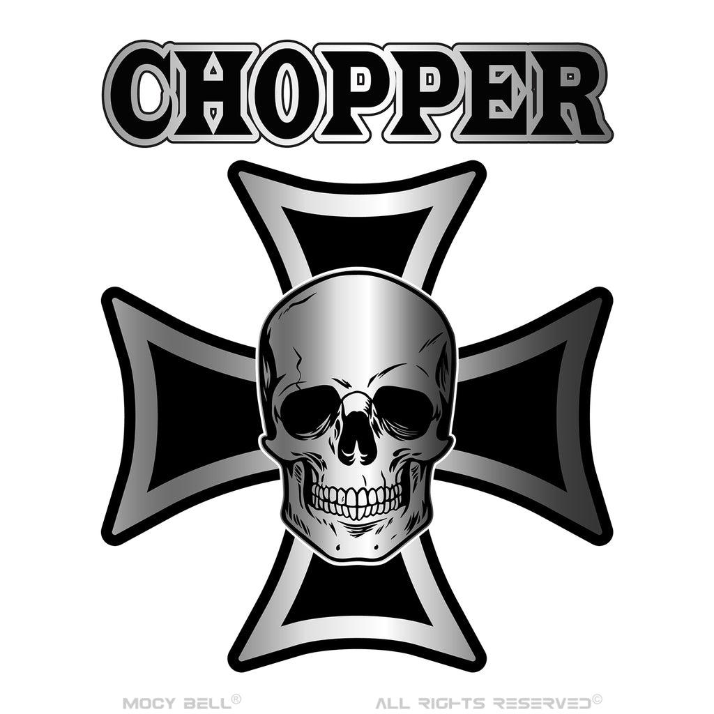 Clochette moto CHOPPER black - Mocy Bell