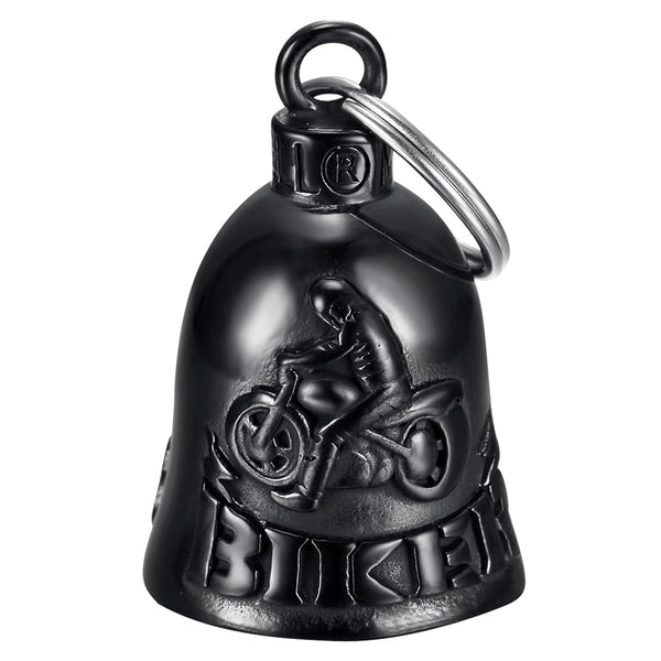 <tc>BIKER black Motorcycle bell</tc>