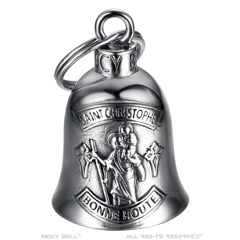 <tc>BONNE ROUTE silver Motorcycle Bell</tc>