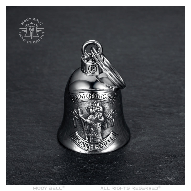 <tc>BONNE ROUTE silver Motorcycle Bell</tc>