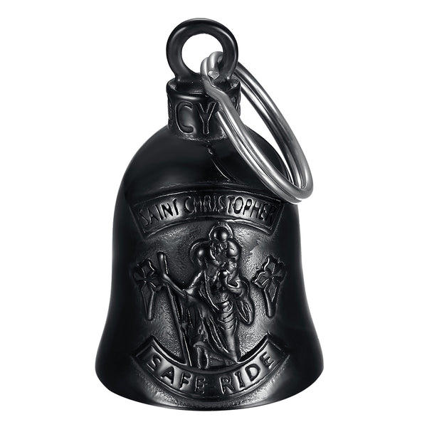 <tc>SAFE RIDE black Motorcycle bell</tc>