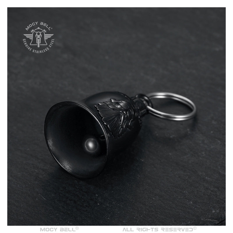 <tc>FREEDOM black Motorcycle bell</tc>