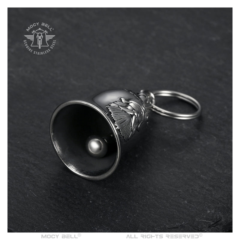 FREEDOM silver motorcycle bell