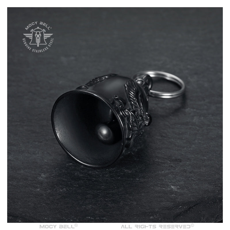 <tc>EAGLE Ride to Live black motorcycle bell</tc>