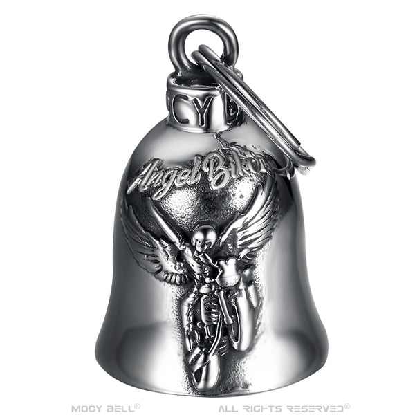 <tc>ANGEL BIKER silver Motorcycle bell</tc>