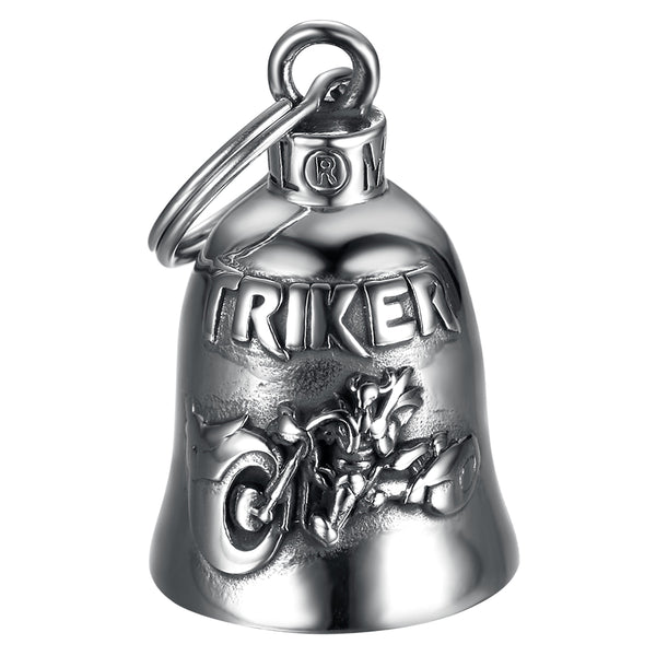 <tc>TRIKER silver motorcycle bell</tc>