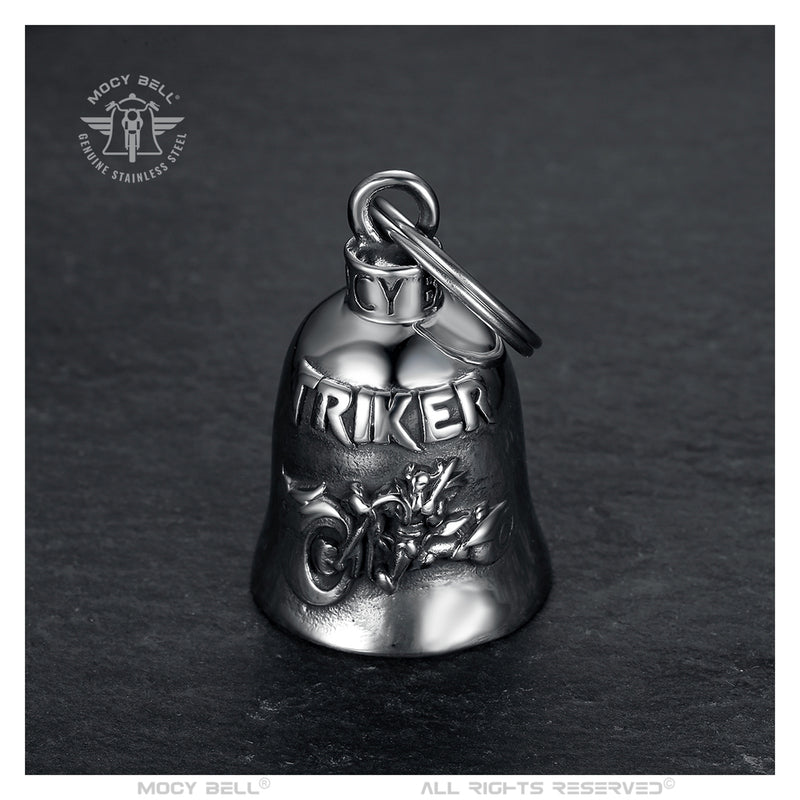 <tc>TRIKER silver motorcycle bell</tc>